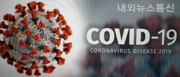 코로나바이러스 세균이미지.