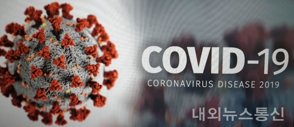 코로나바이러스감염균(COVID-19)이미지.