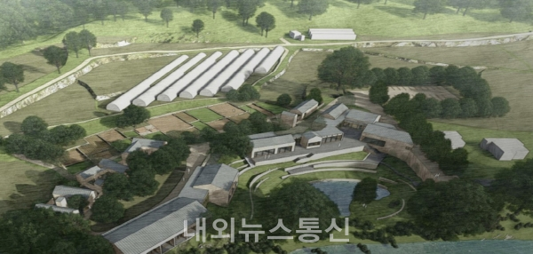 '국제유기농생명살림문화원' 예상 조감도 (사진=괴산군)