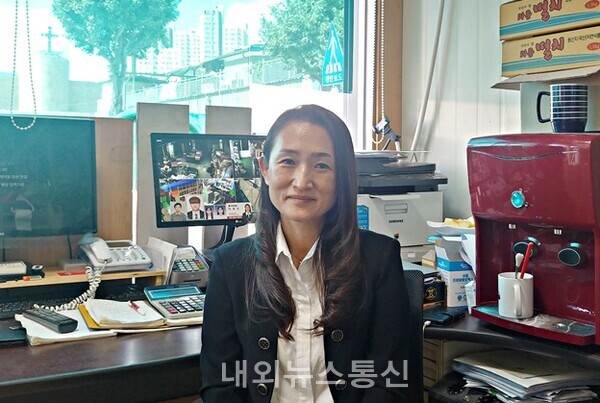 박현주 부위원장은 내년을 대비해 차근차근 첫발을 시작했다. 그리고 새로운 일꾼이 되겠다는 의지를 밝혔다. (사진=문병철 기자)