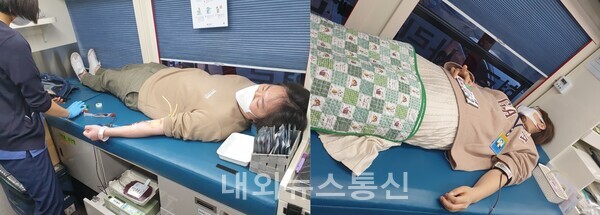 ▲ 한국폴리텍 대구캠퍼스가 “사랑나눔-청렴실천” 단체 헌혈을 시행했다.(사진=한국폴리텍대학 제공)