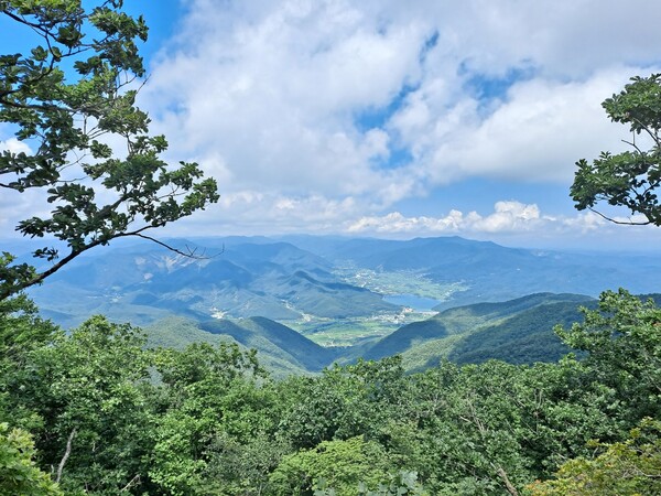 낙동정맥의 풍경. (사진=산림청 제공)