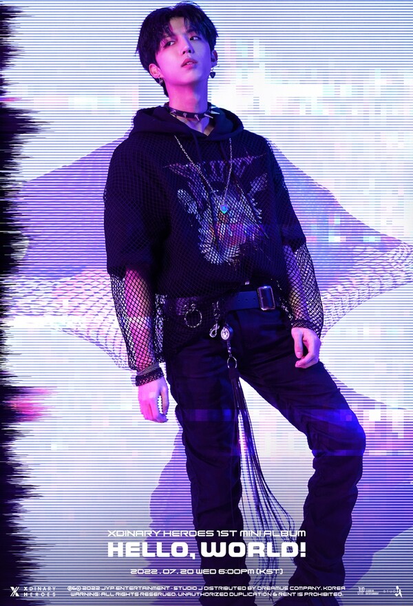 Xdinary Heroes　Jun Han⑦ 엑스디너리 히어로즈 준한, 첫 미니 앨범 'Hello, world!' 개인