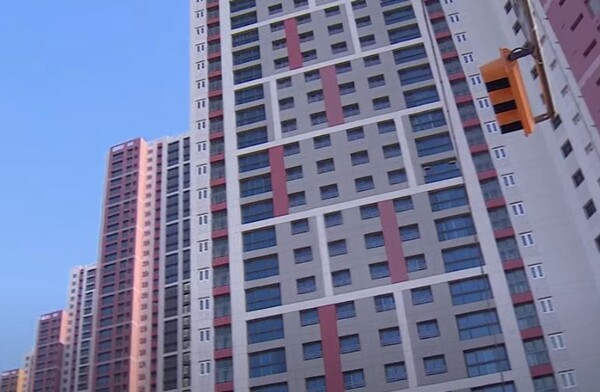 수도권의 아파트 단지. (유튜브 화면)