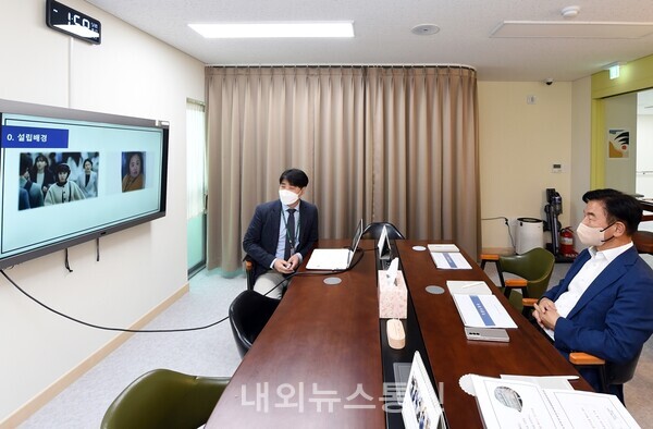 김동근 의정부시장, 구리시 발달장애인평생교육센터 방문[사지=의정부시 제공]