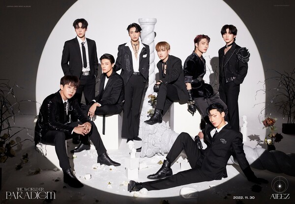 ▲에이티즈(ATEEZ) (사진 제공 = KQ엔터테인먼트 )