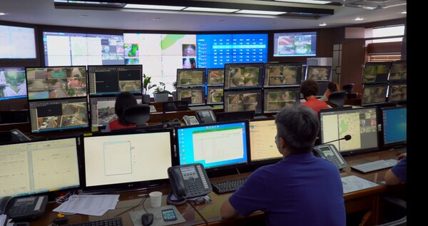 전주 CCTV 관제센터(사진=전주시)