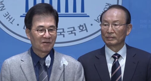 전 더불어민주당 신경민(왼쪽), 최운열(오른쪽) 의원 (사진=SBS뉴스 캡쳐)