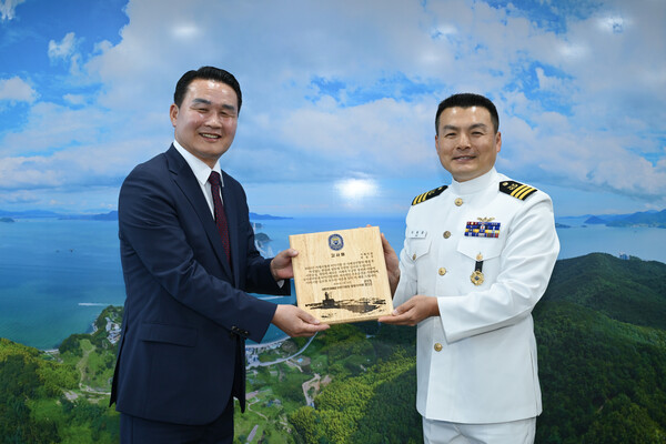 거제시, 23살 해군 이억기함과 우호교류 이어간다