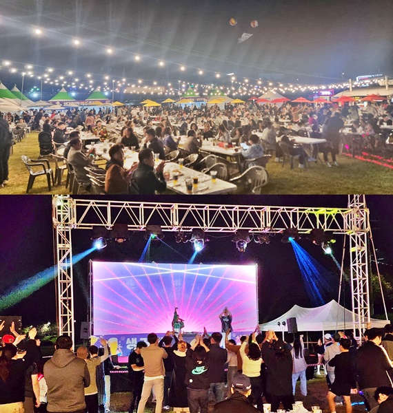 진천군, 최초 시도 ‘맥주 축제’ 8천여 명 찾아 < 충북 < 전국 < 기사본문 - 내외뉴스통신 진천군, 최초 시도 ‘맥주 축제’ 8천여 명 찾아