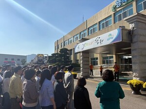 옥천군 민방위 훈련 심폐소생술